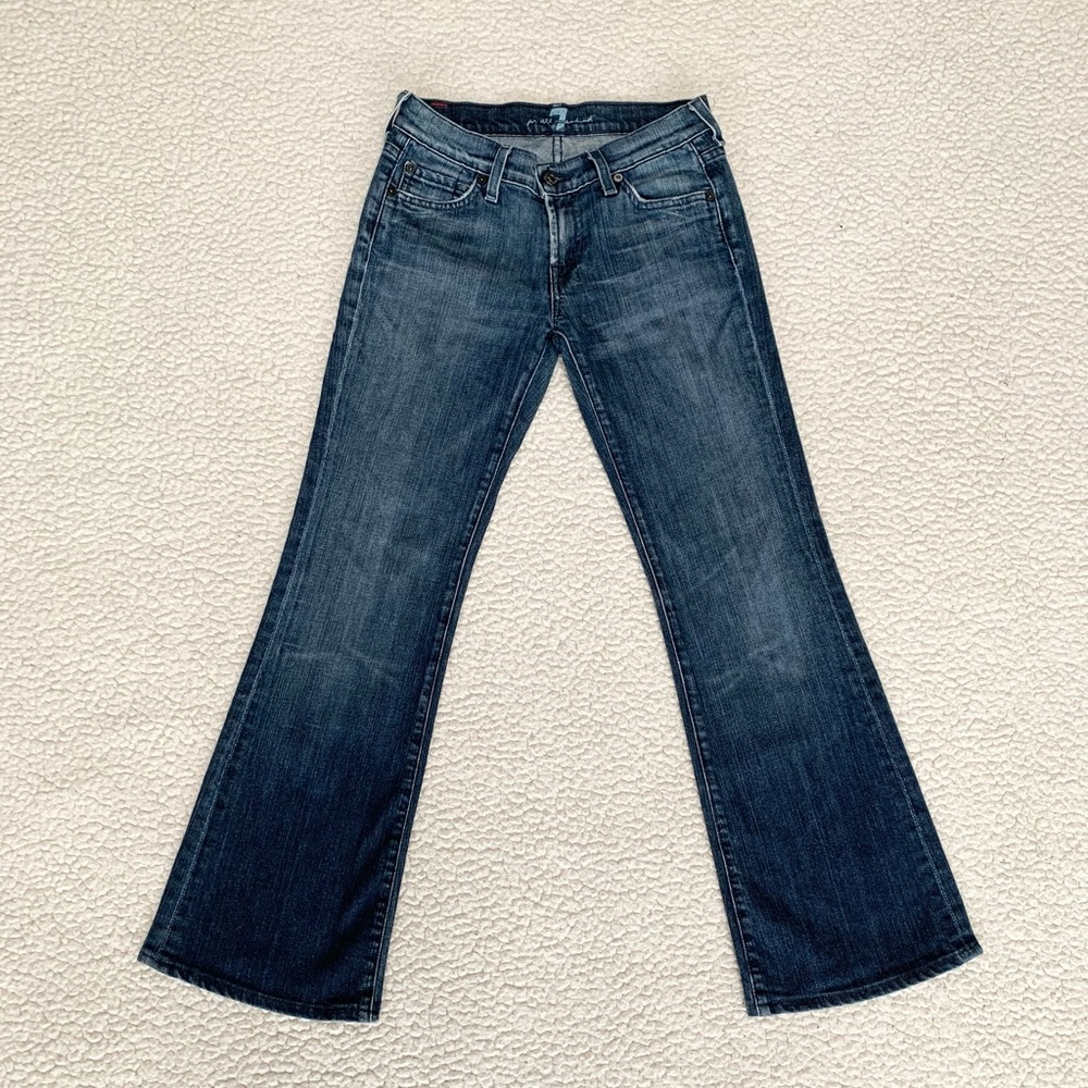 7 For All Mankind Flare Jeans Size 26 Women’s